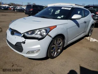 2015 Hyundai Veloster RE:FLEX with VIN KMHTC6AD7FU219236, listed as a Copart auction lot 49214205 with 150,811 mi miles and Salvage Title. Bid and sale history available at carsss.com. Image 1.