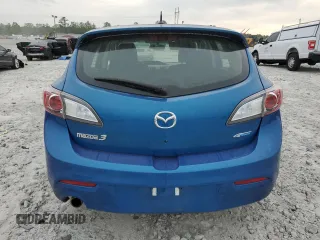 2012 Mazda Mazda3 i Touring with VIN JM1BL1L77C1679746, listed as a Copart auction lot 52483775 with 127,089 mi miles and Salvage Title. Bid and sale history available at carsss.com. Image 6.