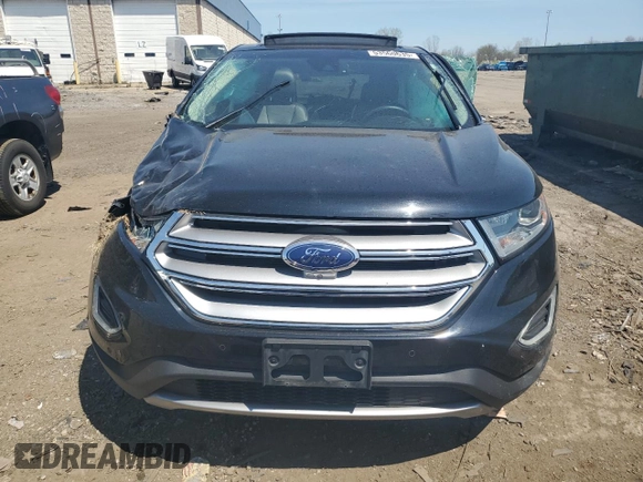 2017 Ford Edge Titanium z VIN 2FMPK4K81HBB56007, wystawiony jako Copart lot #53560635 z przebiegiem 87 552 mil mil oraz Czysty tytuł • Clean title. Historia ofert i sprzedaży dostępna na DreamBid. Obrazek 5.