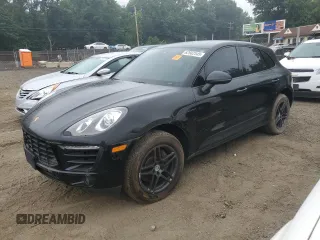 2017 Porsche Macan with VIN WP1AA2A50HLB07596, listed as a Copart auction lot 62682545 with 110,684 mi miles and Salvage title. Bid and sale history available at DreamBid. Image 1.