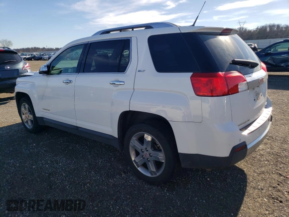 2011 GMC Terrain SLT-2 with VIN 2CTFLXEC0B6397429, listed as a Copart auction lot 86772614 with 112,717 mi miles and Salvage Title. Bid and sale history available at DreamBid. Image 2.