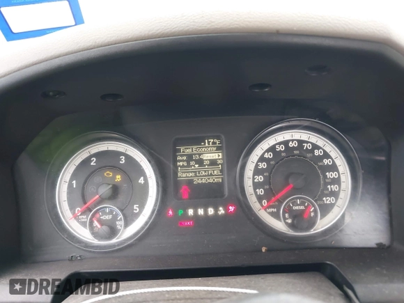 2014 Ram 2500 with VIN 3C6MR4AL3EG160004, listed as a IAAI auction lot 41652818 with 244,040 mi miles and . Bid and sale history available at DreamBid. Image 7.