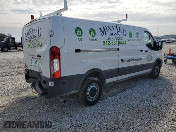 2024 Ford Transit Cargo with VIN 1FTYE1Y85RKA92213, listed as a Copart auction lot 51353935 with 4,645 mi miles and Salvage Title. Bid and sale history available at carsss.com. Image 5.
