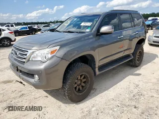 2012 Lexus GX 460 Premium with VIN JTJJM7FX2C5040932, listed as a Copart auction lot 58431725 with 130,995 mi miles and Salvage title. Bid and sale history available at DreamBid. Image 1.