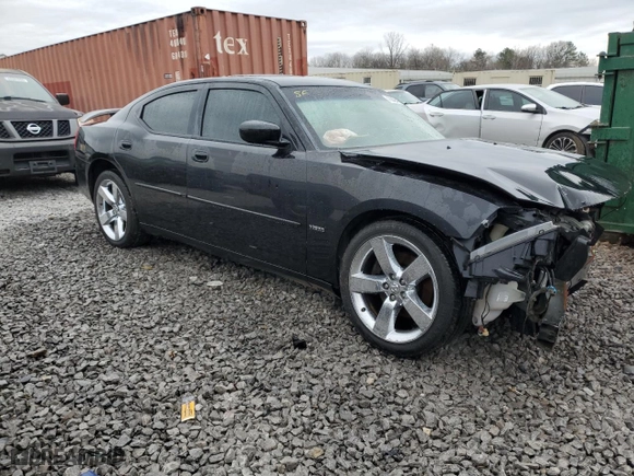 2010 Dodge Charger R/T with VIN 2B3CA5CT3AH172325, listed as a Copart auction lot 43948415 with 257,870 mi miles and Salvage Title. Bid and sale history available at carsss.com. Image 4.