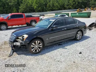 2009 Infiniti M with VIN JNKCY01F69M850227, listed as a Copart auction lot 64781264 with Not Provided miles and Salvage Title. Bid and sale history available at carsss.com. Image 1.