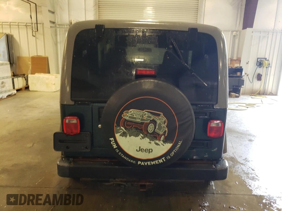 2005 Jeep Wrangler Sport with VIN 1J4FA49S35P341517, listed as a Copart auction lot 65224645 with 153,832 mi miles and Clean title. Bid and sale history available at DreamBid. Image 6.