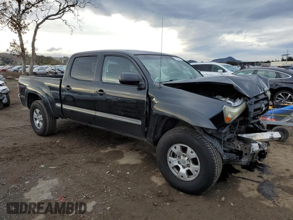 2005 Toyota Tacoma PreRunner with VIN 5TEKU72N35Z127461, listed as a Copart auction lot 84840264 with 591,533 mi miles and Non Repairable. Bid and sale history available at carsss.com. Image 4.