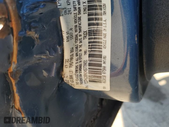 2004 Dodge Dakota Sport with VIN 1D7HG38N14S770031, listed as a Copart auction lot 72001434 with 131,547 mi miles and Salvage Title. Bid and sale history available at DreamBid. Image 13.