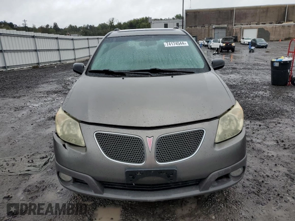 2005 Pontiac Vibe with VIN 5Y2SL63855Z472962, listed as a Copart auction lot 74174544 with 228,627 mi miles and Clean Title. Bid and sale history available at carsss.com. Image 5.