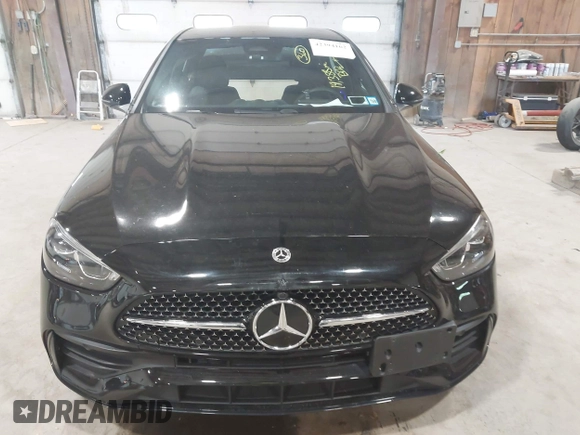 2023 Mercedes-Benz C 300 with VIN W1KAF4HB9PR143279, listed as a IAAI auction lot 42394162 with 19,388 mi miles and . Bid and sale history available at DreamBid. Image 12.