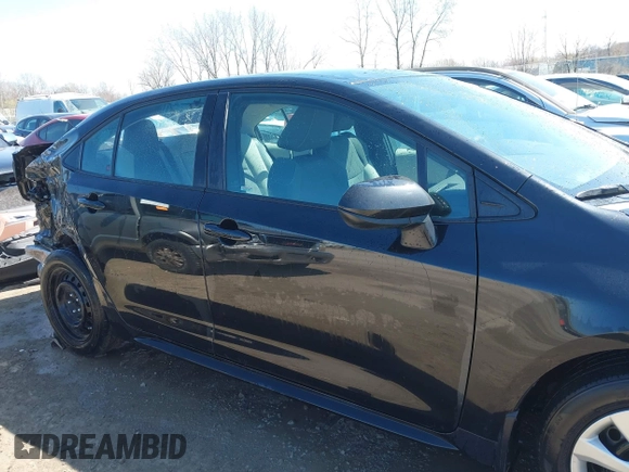 2021 Toyota Corolla LE with VIN 5YFEPMAEXMP161048, listed as a IAAI auction lot 42041751 with 30,650 mi miles and . Bid and sale history available at DreamBid. Image 13.