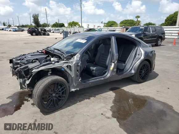 2023 Lexus IS 500 F Sport Performance z VIN JTHAP1D20P5002151, wystawiony jako Copart lot #60993705 z przebiegiem Nie podano mil oraz Szkoda całkowita • Salvage title. Historia ofert i sprzedaży dostępna na DreamBid. Obrazek 1.