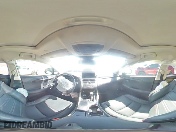 2020 Lexus NX 300h with VIN JTJGJRDZ9L5003508, listed as a Copart auction lot 56998115 with 49,174 mi miles and Salvage title. Bid and sale history available at DreamBid. Image 16.