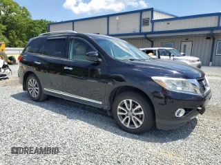 2013 Nissan Pathfinder SL with VIN 5N1AR2MM5DC684028, listed as a Copart auction lot 55998085 with 242,724 mi miles and Salvage title. Bid and sale history available at DreamBid. Image 4.