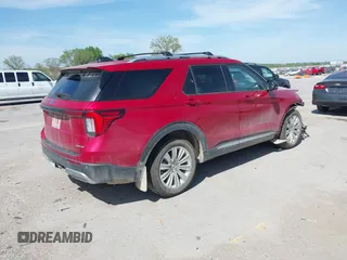 2025 Ford Explorer with VIN 1FMUK8HH9SGA53435, listed as a IAAI auction lot 42226284 with 17,345 mi miles and . Bid and sale history available at DreamBid. Image 4.