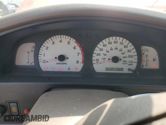 2002 Toyota Tacoma PreRunner with VIN 5TEGN92N82Z061712, listed as a Copart auction lot 62583225 with 262,222 mi miles and Clean title. Bid and sale history available at DreamBid. Image 9.