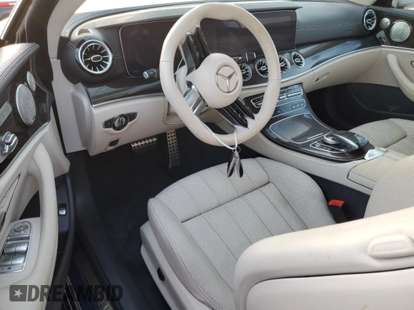 2023 Mercedes-Benz E-Class E 450 with VIN W1K1K5JB4PF206253, listed as a Copart auction lot 73866784 with 0 mi miles and Non Repairable. Bid and sale history available at carsss.com. Image 8.