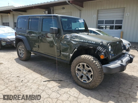 2015 Jeep Wrangler Unlimited Rubicon with VIN 1C4BJWFGXFL752602, listed as a Copart auction lot 54102395 with 26,466 mi miles and Salvage title. Bid and sale history available at DreamBid. Image 4.