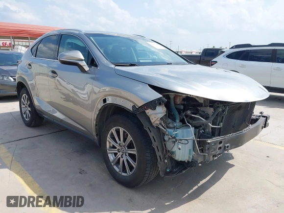 2018 Lexus NX 300 with VIN JTJBARBZ2J2171177, listed as a IAAI auction lot 42141305 with 87,012 mi miles and . Bid and sale history available at DreamBid. Image 1.