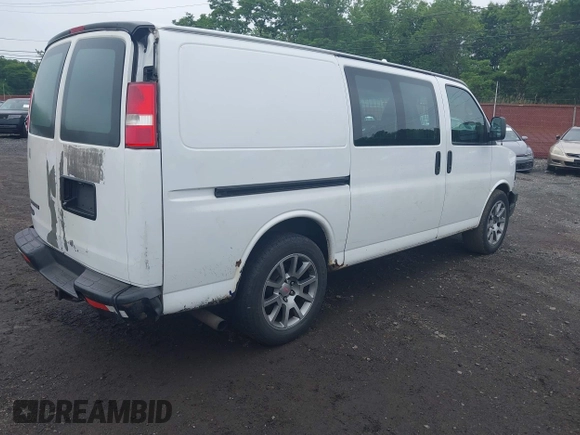 2013 Chevrolet Express Cargo with VIN 1GCSGAFX1D1162542, listed as a IAAI auction lot 42529901 with 310,164 mi miles and . Bid and sale history available at DreamBid. Image 4.