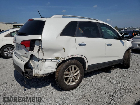 2014 Kia Sorento LX с VIN 5XYKT3A69EG508439, выставлен на аукционе Copart как лот 56848285 с пробегом Не указан миль и Списание • Salvage title. История ставок и продаж доступна на DreamBid. Изображение 3.