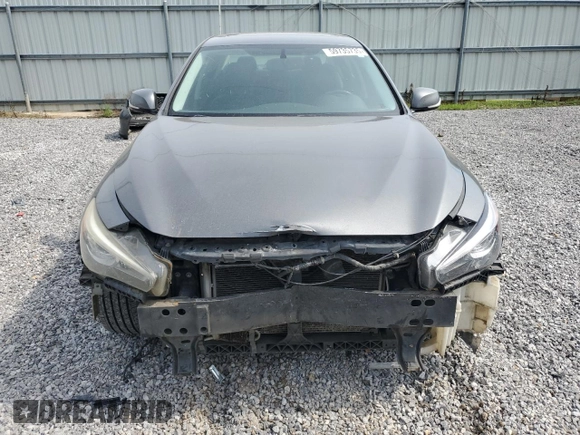 2015 Infiniti Q50 z VIN JN1BV7AR4FM393747, wystawiony jako Copart lot #59735735 z przebiegiem 234 354 mil mil oraz Szkoda całkowita • Salvage title. Historia ofert i sprzedaży dostępna na DreamBid. Obrazek 5.