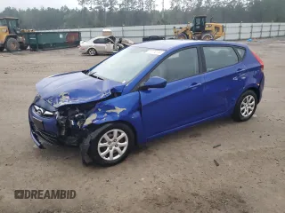 2012 Hyundai Accent GS with VIN KMHCT5AE7CU012313, listed as a Copart auction lot 81174134 with 173,415 mi miles and Salvage title. Bid and sale history available at DreamBid. Image 1.