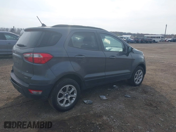2020 Ford EcoSport SE with VIN MAJ6S3GL1LC344306, listed as a IAAI auction lot 40741310 with 78,937 mi miles and . Bid and sale history available at DreamBid. Image 4.