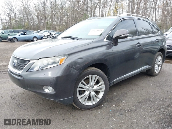 2010 Lexus RX 450h with VIN JTJBC1BA5A2408301, listed as a IAAI auction lot 41933774 with 264,134 mi miles and . Bid and sale history available at DreamBid. Image 17.