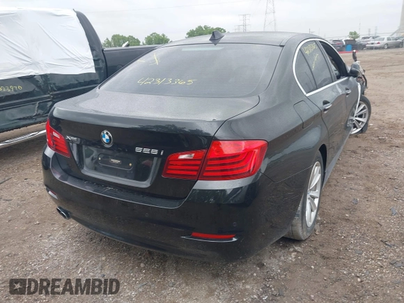 2015 BMW 5 Series 528i xDrive with VIN WBA5A7C5XFD621439, listed as a IAAI auction lot 42313365 with 109,510 mi miles and . Bid and sale history available at DreamBid. Image 4.