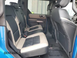 2023 Ford Bronco with VIN 1FMEE5DP5PLC02865, listed as a Copart auction lot 44365875 with 6,978 mi miles and Salvage Title. Bid and sale history available at DreamBid. Image 10.