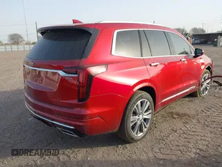 2024 Cadillac XT6 FWD Premium Luxury with VIN 1GYKPCRS4RZ753639, listed as a IAAI auction lot 41607025 with 2,743 mi miles. Bid and sale history available at carsss.com. Image 4.