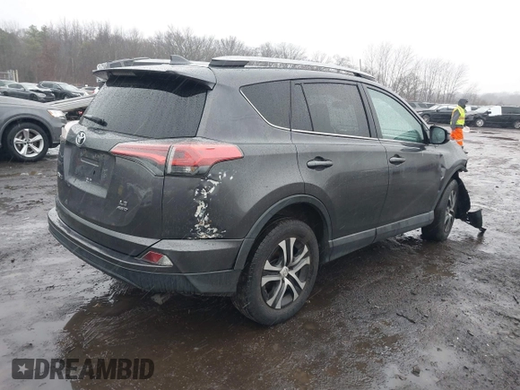 2017 Toyota RAV4 LE with VIN 2T3BFREV5HW595161, listed as a IAAI auction lot 41161747 with 108,839 mi miles. Bid and sale history available at carsss.com. Image 4.
