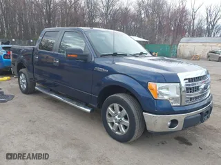 2013 Ford F-150 XL with VIN 1FTFW1CF7DFD64689, listed as a IAAI auction lot 41875958 with 174,366 mi miles. Bid and sale history available at carsss.com. Image 1.