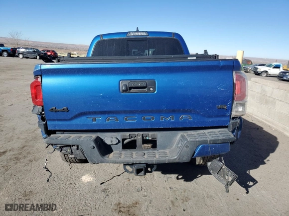 2018 Toyota Tacoma SR with VIN 3TMGZ5AN3JM150419, listed as a Copart auction lot 42435205 with 100,519 mi miles and Salvage Title. Bid and sale history available at carsss.com. Image 6.