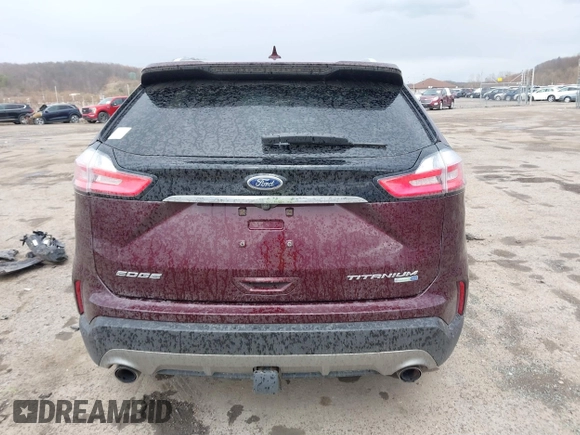 2020 Ford Edge Titanium with VIN 2FMPK4K90LBA26169, listed as a IAAI auction lot 41848710 with 86,987 mi miles. Bid and sale history available at carsss.com. Image 17.