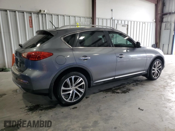 2017 Infiniti QX50 z VIN JN1BJ0RP1HM383833, wystawiony jako Copart lot #55460985 z przebiegiem 96 036 mil mil oraz Czysty tytuł • Clean title. Historia ofert i sprzedaży dostępna na DreamBid. Obrazek 3.