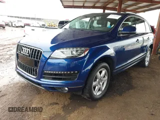 2015 Audi Q7 Premium Plus with VIN WA1LGAFE7FD010831, listed as a IAAI auction lot 41746007 with 106,796 mi miles and . Bid and sale history available at DreamBid. Image 20.