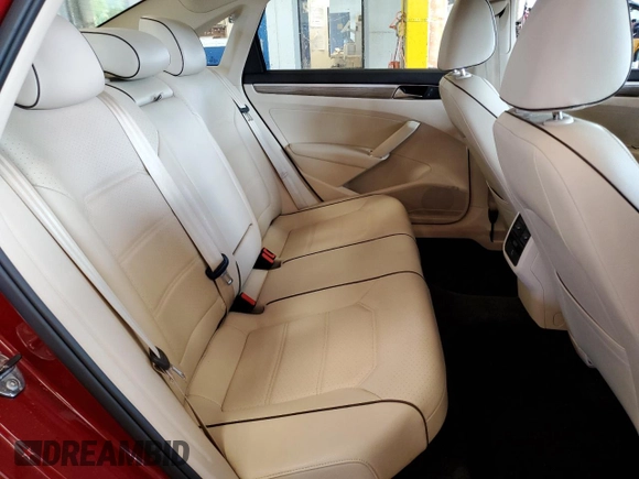 2017 Volkswagen Passat SE with VIN 1VWBT7A35HC062793, listed as a Copart auction lot 61253185 with 41,894 mi miles and Salvage title. Bid and sale history available at DreamBid. Image 10.