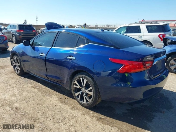 2016 Nissan Maxima 3.5 SR with VIN 1N4AA6AP6GC398426, listed as a IAAI auction lot 41468260 with 153,716 mi miles. Bid and sale history available at carsss.com. Image 3.