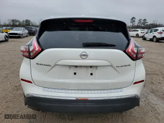 2015 Nissan Murano Platinum with VIN 5N1AZ2MG5FN245770, listed as a Copart auction lot 51258075 with 150,302 mi miles and Salvage Title. Bid and sale history available at carsss.com. Image 6.
