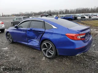 2018 Honda Accord Sedan Sport 1.5T with VIN 1HGCV1F37JA061767, listed as a Copart auction lot 50068715 with 92,810 mi miles and Salvage Title. Bid and sale history available at carsss.com. Image 2.
