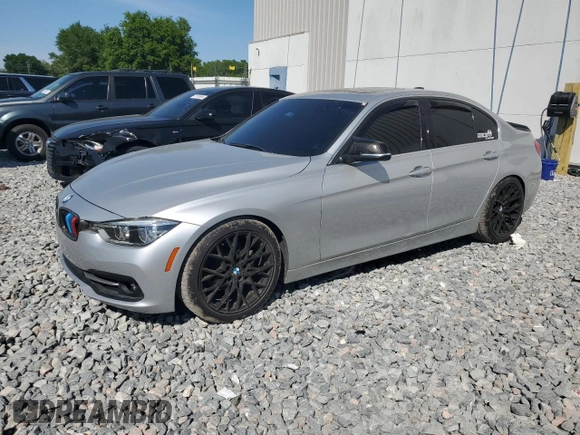 2018 BMW 3 Series 330i with VIN WBA8B9G52JNU98898, listed as a Copart auction lot 50953775 with 89,574 mi miles and Clean title. Bid and sale history available at DreamBid. Image 1.