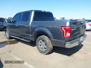 2016 Ford F-150 XLT with VIN 1FTEW1EP5GFB22117, listed as a IAAI auction lot 42050596 with 182,535 mi miles. Bid and sale history available at carsss.com. Image 3.