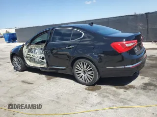 2014 Kia Cadenza Limited with VIN KNALN4D74E5129671, listed as a Copart auction lot 52555945 with 201,705 mi miles and Salvage Title. Bid and sale history available at carsss.com. Image 2.