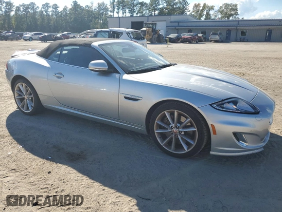 2014 Jaguar XK Touring with VIN SAJWA4EB4ELB54522, listed as a Copart auction lot 74420594 with 75,048 mi miles and Salvage Title. Bid and sale history available at carsss.com. Image 4.