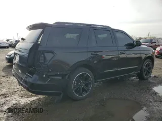 2024 Ford Expedition Limited with VIN 1FMJU2A8XREA52255, listed as a Copart auction lot 50864665 with Not provided miles and Salvage title. Bid and sale history available at DreamBid. Image 3.