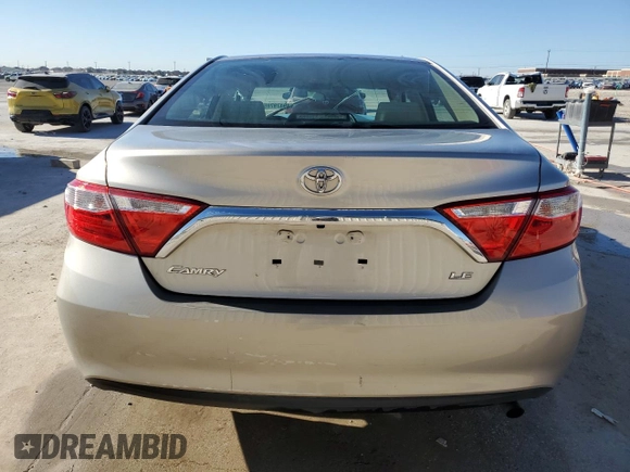 2016 Toyota Camry XLE with VIN 4T1BF1FK5GU125824, listed as a Copart auction lot 49479785 with 58,826 mi miles and Salvage Title. Bid and sale history available at carsss.com. Image 6.