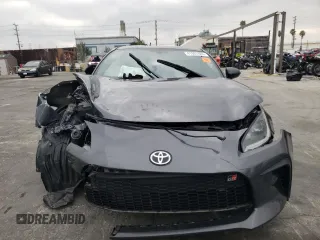 2023 Toyota GR86 with VIN JF1ZNBC16P8757656, listed as a Copart auction lot 41927685 with 0 mi miles and Salvage Title. Bid and sale history available at carsss.com. Image 5.